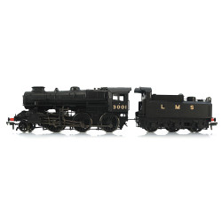 Bachmann Branchline 32-575 Ivatt Class 4MT 2-6-0 3001 in LMS black. OO Gauge USED