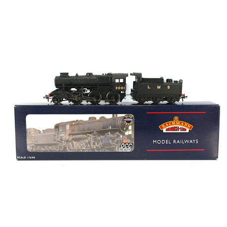 Bachmann Branchline 32-575 Ivatt Class 4MT 2-6-0 3001 in LMS black. OO Gauge USED