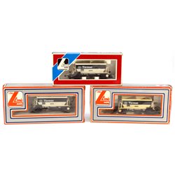 Three Lima 50T Stone hopper wagon "Tarmac". Used. OO Gauge 