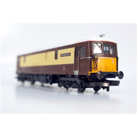 Lima L205186 Class 73 73101 'The Royal Alex' in Pullman umber and cream + Three Southern Green Coaches. Used. OO Gauge 
