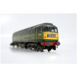 Heljan 47401 BR Two Tone Green D1520 Class 47 Diesel Loco. DCC Fitted. Weathered. Used. OO Gauge 