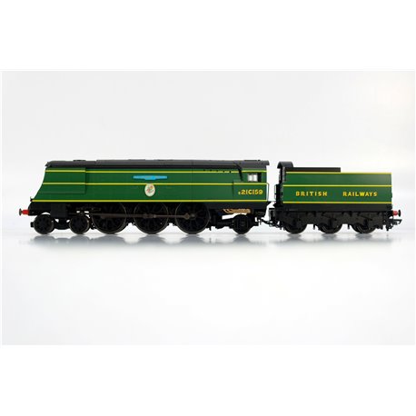 Hornby R3525 Battle of Britain Class (Air Smoothed) 4-6-2 S21C159 "Sir Archibald Sinclair" in British Railways malachite green. 