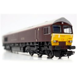 Hornby R3950A Class 66 66746 in GBRf/Royal Scotsman livery. DCC Ready.Used. OO Gauge 