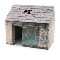 OO/HO kit Derelict Barn / Store 