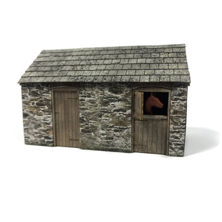 OO/HO kit "Polsue" Stables/Stores