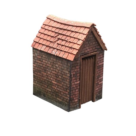 OO/HO kit Privy/Outhouse (Pack of 2)