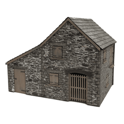 OO/HO kit Old Dairy & Lean To