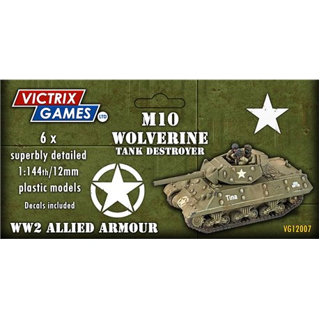 M10 Wolverine (x6) - 1:144 model kit (12 mm)