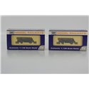 Dapol NB033e and NB033b Dogfish wagon 983098 and 993367 in rusty livery. Used. OO Gauge 