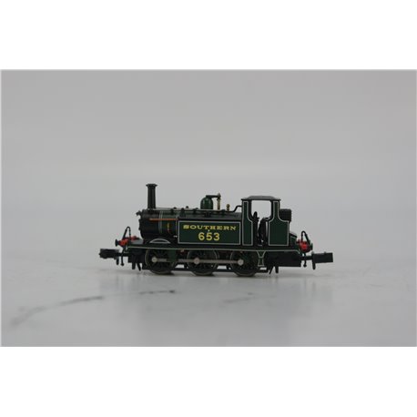 Dapol 2S-012-018 Class A1X 'Terrier' 0-6-0T B653 in SR olive green. Used. N Gauge 