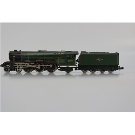 Minitrix 12949 Class A3 4-6-2 'Flying Scotsman' 60103 in BR Green. Used. N Gauge 