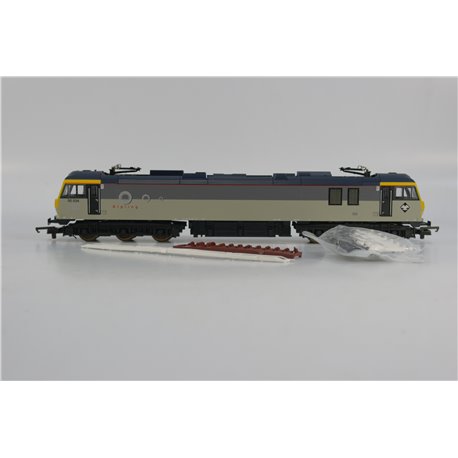 Lima L204884a Class 92 92034 'Kipling' in Railfreight Grey. Used. OO Gauge 