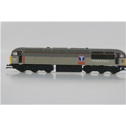 Hornby R2107D Class 56 56066 in Transrail Grey. Used. OO Gauge 