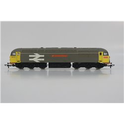 Dapol D14 Class 56 56075 "West Yorkshire Enterprise" in Railfreight grey. Used. OO Gauge 