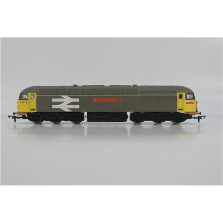 Dapol D14 Class 56 56075 "West Yorkshire Enterprise" in Railfreight grey. Used. OO Gauge 