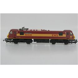 Hornby R2110 Class 90 90020 "Sir Michael Heron" in EWS livery. Used. OO Gauge 