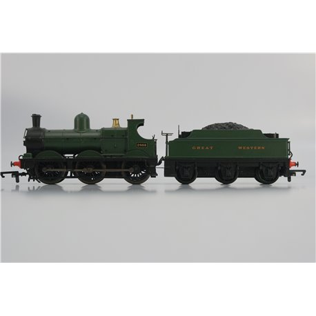 Hornby R2064 Dean Goods 0-6-0 2468 in GWR Green. Used. OO Gauge 
