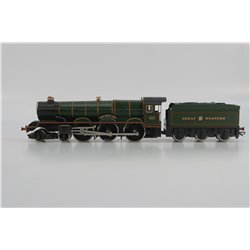 Hornby R349 King Class 60xx 4-6-0 'King Henry VIII' 6013 in GWR Green. Used. OO Gauge 