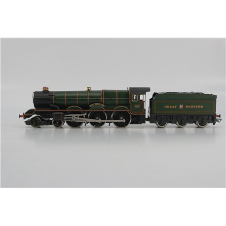 Hornby R349 King Class 60xx 4-6-0 'King Henry VIII' 6013 in GWR Green. Used. OO Gauge 