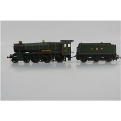 HORNBY R2085 00 GAUGE 4-6-0 GWR GREEN "COUNTY OF WORCESTER" 1029 STEAM LOCOMOTIVE AND TENDER. Used. OO Gauge 