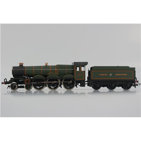 Airfix GMR (Great Model Railways) 54124 Castle Class 4-6-0 4073 'Caerphilly Castle' in GWR green. Used. OO Gauge 