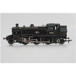 Bachmann Branchline 31-452 Class 2MT Ivatt 2-6-2T 41313 in BR black with late crest. Used. OO Gauge 