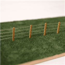 OO/HO kit 4ft Fence Posts (pre-drilled)