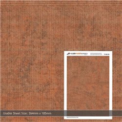 OO/HO Old Red Brown Brick Texture Paper (Pack of 5)