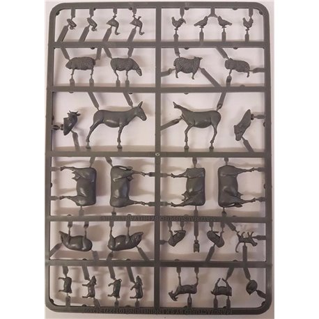 28mm Farm Animal Kit (2 frames per kit)