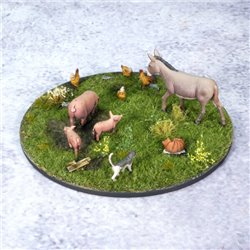 28mm Farm Animal Kit (2 frames per kit)
