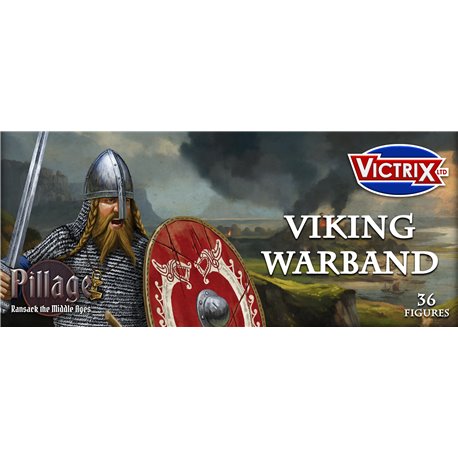 Viking Warband (x36) Pillage - 1:56 scale figure kit