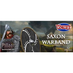 Saxon Warband (x32) Pillage - 1:56 scale figure kit