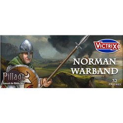 Norman Warband (x32) Pillage - 1:56 scale figure kit