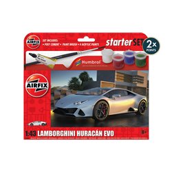 Starter Set - Lamborghini Huracan EVO - 1:43 scale model kit