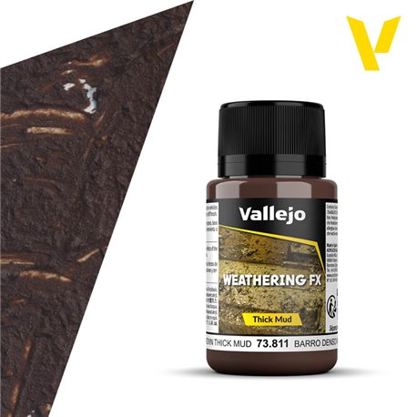 AV Weathering Effects 40ml - Brown Thick Mud