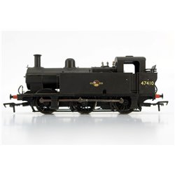 Bachmann Branchline 32-225 Class 3F Fowler Jinty 0-6-0 tank 47410 in BR black with late crest. Used. OO Gauge 