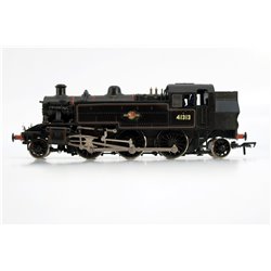 Bachmann Branchline 31-452 Class 2MT Ivatt 2-6-2T 41313 in BR black with late crest. Used. OO Gauge 