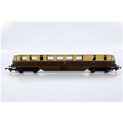 Lima L205132 GWR Diesel Railcar No. 22 in Brown & Cream. Used. OO Gauge 