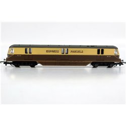 Lima L205143 GWR Parcels Railcar - No. 34 in GWR Brown and Cream. Used. OO Gauge 