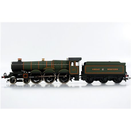 Airfix GMR (Great Model Railways) 54124 Castle Class 4-6-0 4073 'Caerphilly Castle' in GWR green. Used. OO Gauge 