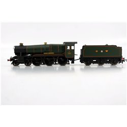 HORNBY R2085 00 GAUGE 4-6-0 GWR GREEN "COUNTY OF WORCESTER" 1029 STEAM LOCOMOTIVE AND TENDER. Used. OO Gauge 