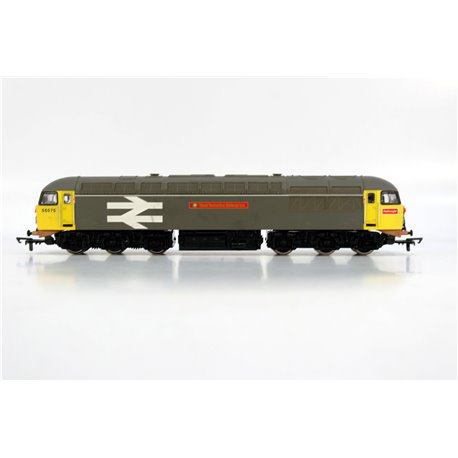 Dapol D14 Class 56 56075 "West Yorkshire Enterprise" in Railfreight grey. Used. OO Gauge 