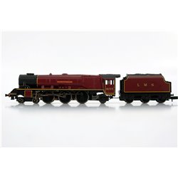 Graham Farish 372-176 Class 8P 4-6-2 6234 "Duchess of Abercorn" in LMS crimson lake. Used. N Gauge 