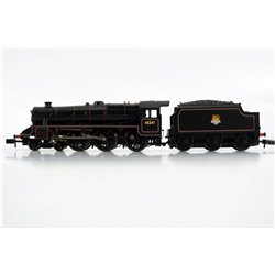 Graham Farish 372-136B LMS 5MT 'Black 5' with Welded Tender 45247 BR Lined Black (Early Emblem). Used. N Gauge 