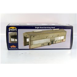 Bachmann Scenecraft Single Road Servicing Shed. Used. OO Gauge 