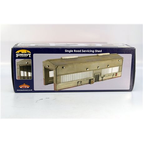 Bachmann Scenecraft Single Road Servicing Shed. Used. OO Gauge 