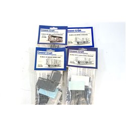 A set of four Coopercraft GWR Wagon kits . Used. OO Gauge 