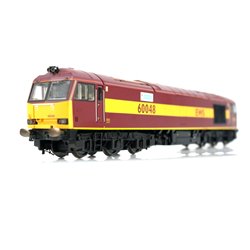 Hornby R2780XS Class 60 60048 in EWS livery - DCC Fitted. Used. OO Gauge 