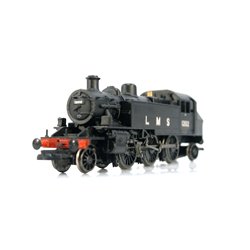 Bachmann Branchline 31-453 Class 2MT Ivatt 2-6-2T 1206 in LMS black. Used. OO Gauge 