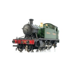 Bachmann Branchline 32-136 Class 4575 2-6-2 Prairie tank 5555 in GWR green. Used. OO Gauge 